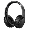 Noise Cancelling Headphones, Wireless Bluetooth Headphones, over Ear Headphones with Microphone, Black, Q8